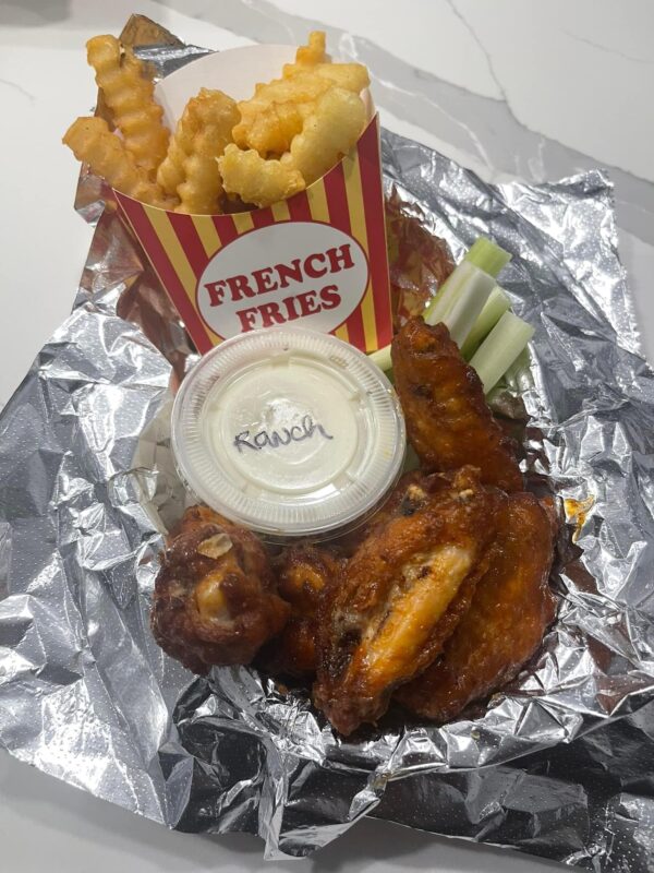 French Fries & Buffalo Wings