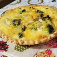 Broccoli Cheese Quiche